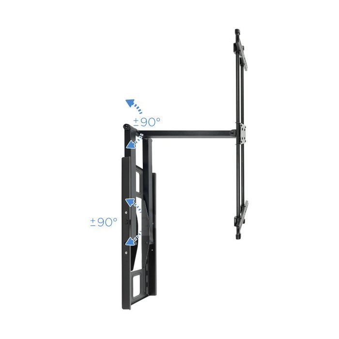 Tooq Soporte de Pared LP4380XL-B para TV de 43-80 pulgadas, Negro